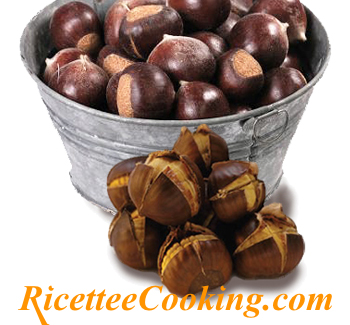 Castagne arrostite caldarroste